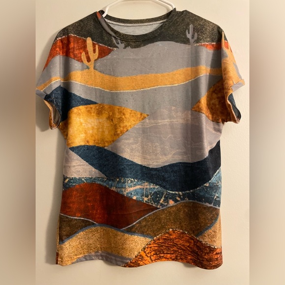 Western Print tee - Picture 4 of 4